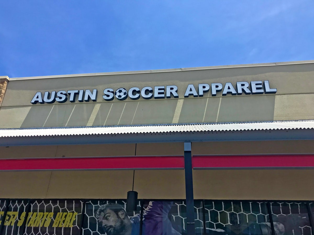 Austin Soccer Apparel North (Permanently Closed) Soccer Retailers