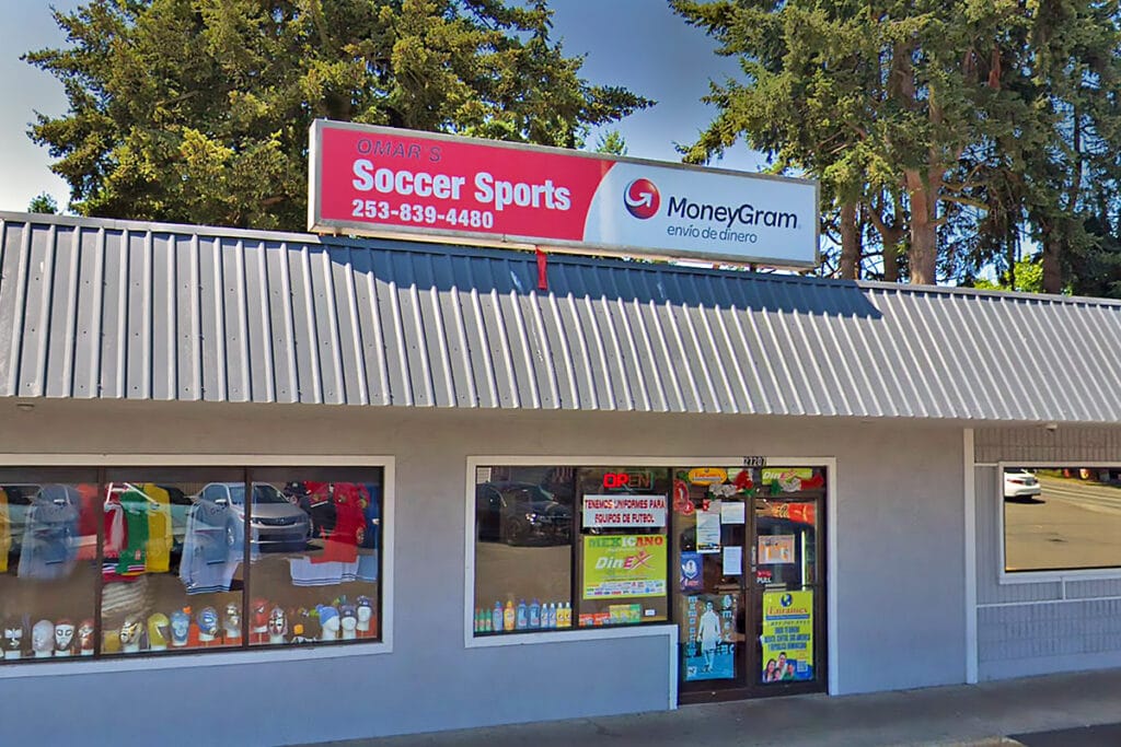 Omar's Soccer Sports Storefront