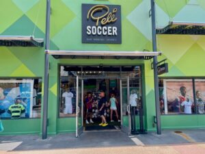 Pelé Soccer at Disney Springs Orlando Storefront