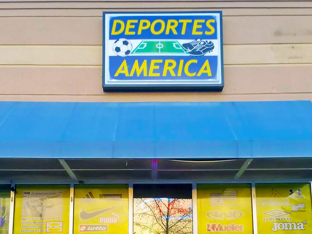 Deportes America Nashville Storefront