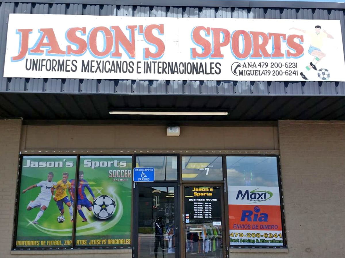 Jason's Sport Springdale Soccer Store in Springdale, AR Soccer Retailers