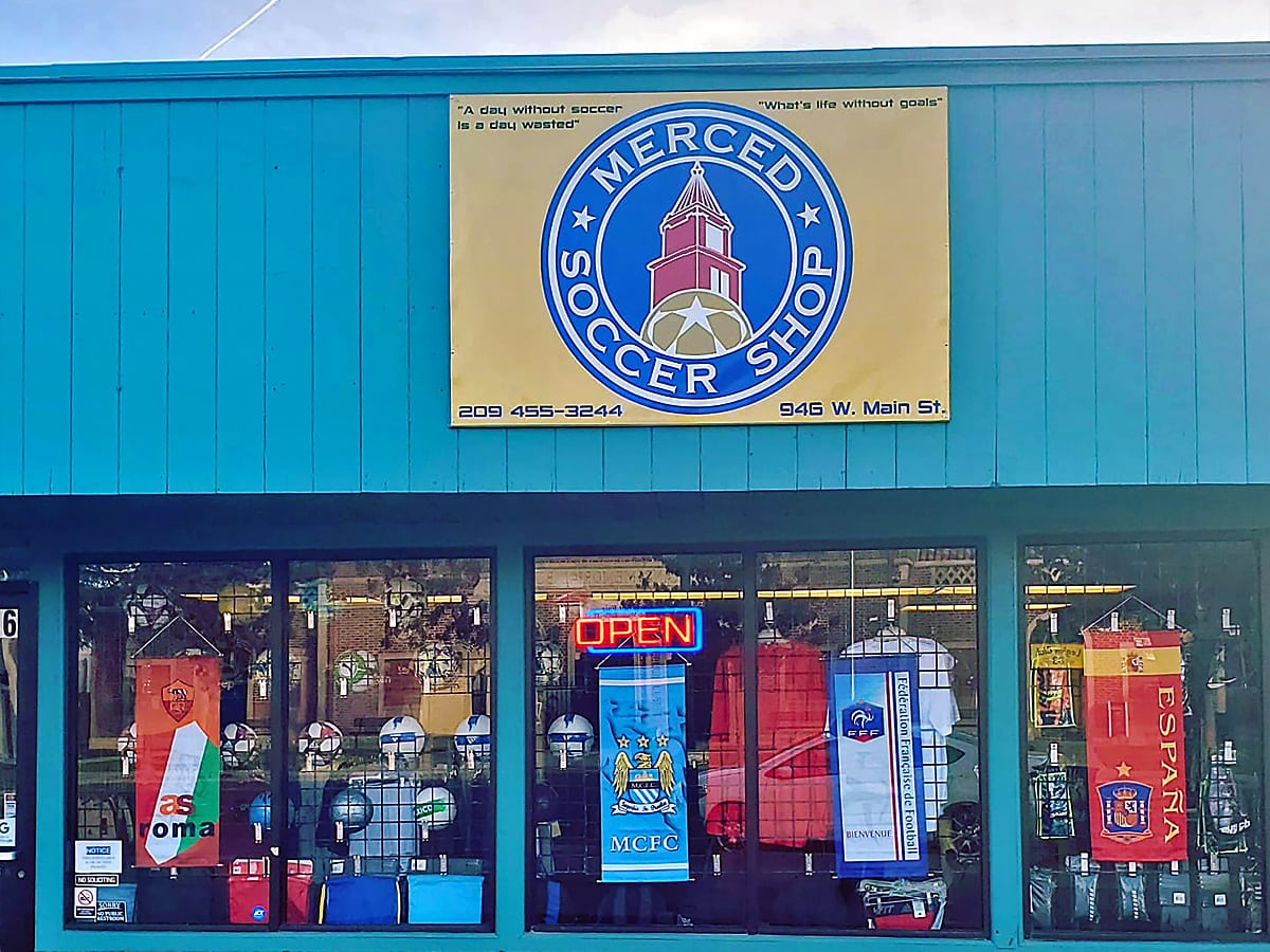Merced Soccer Shop (Permanently Closed) Soccer Retailers