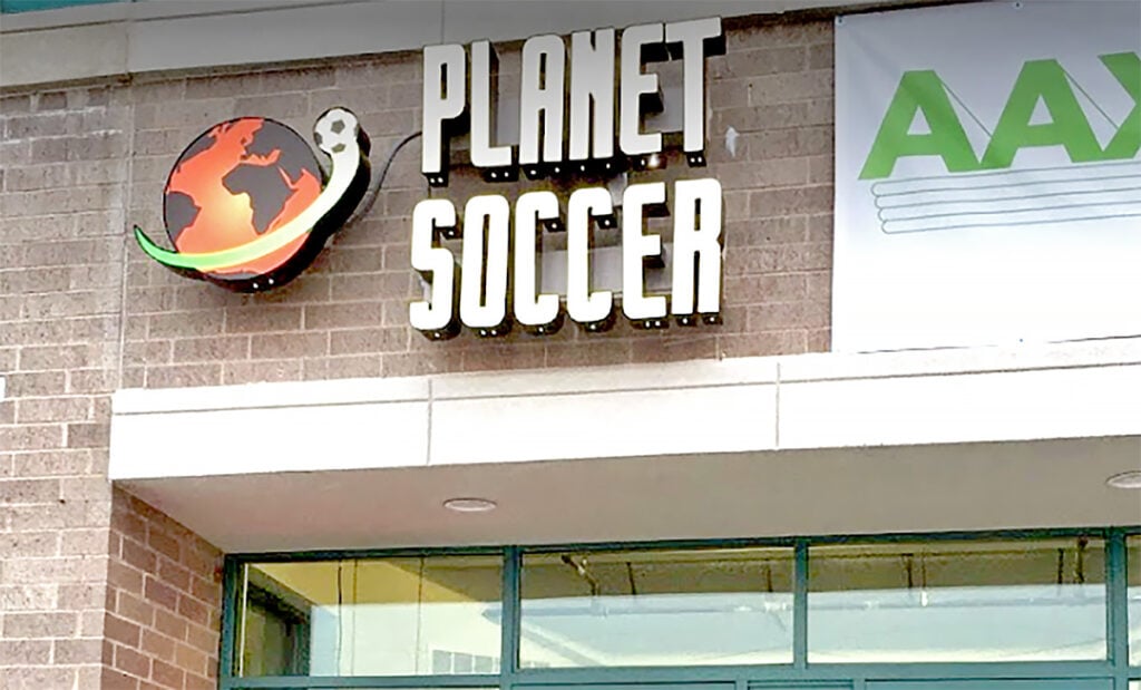 Planet Soccer Burnsville Storefront
