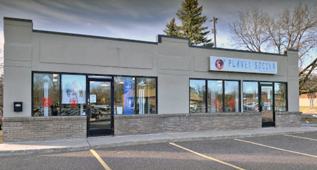 Planet Soccer Maplewood Storefront