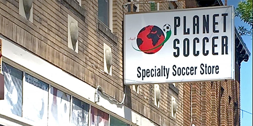 Planet Soccer Minneapolis Storefront