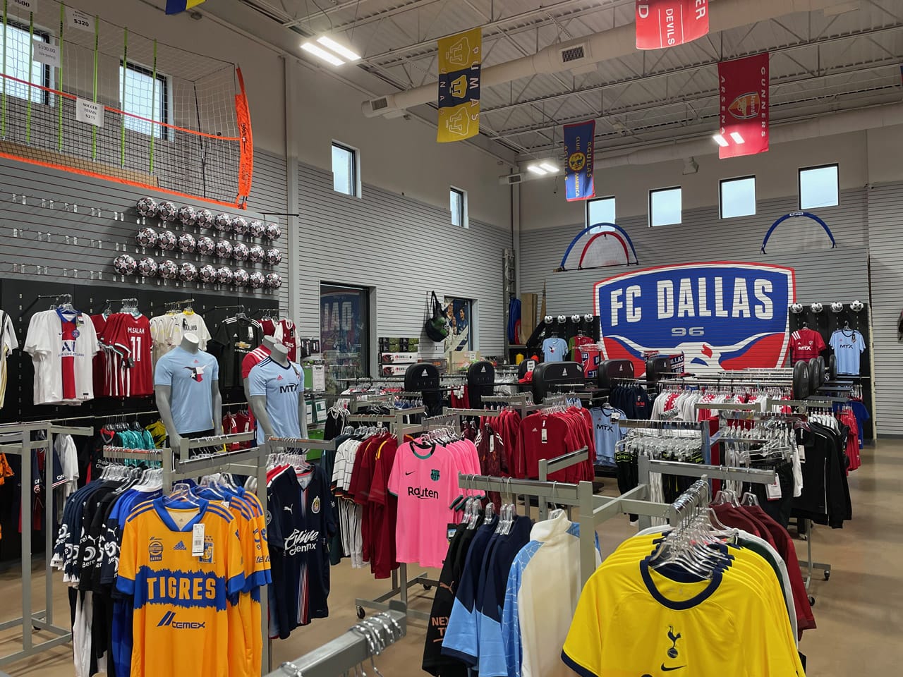 FC Dallas Fan Shop Frisco - Located in the Northeast corner of