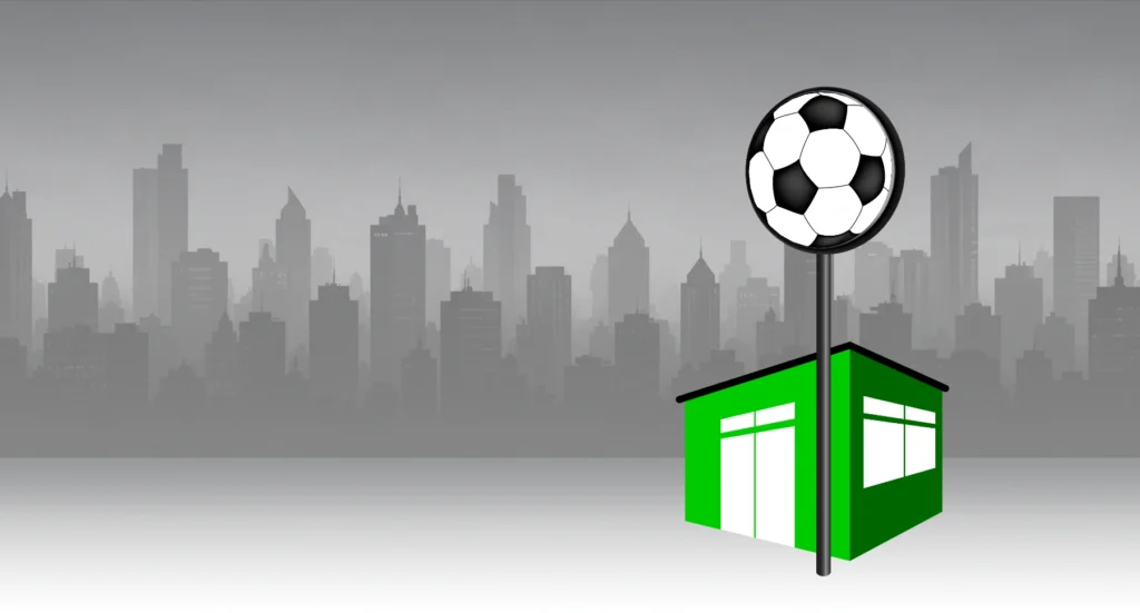 Soccer Retailer City Landscape