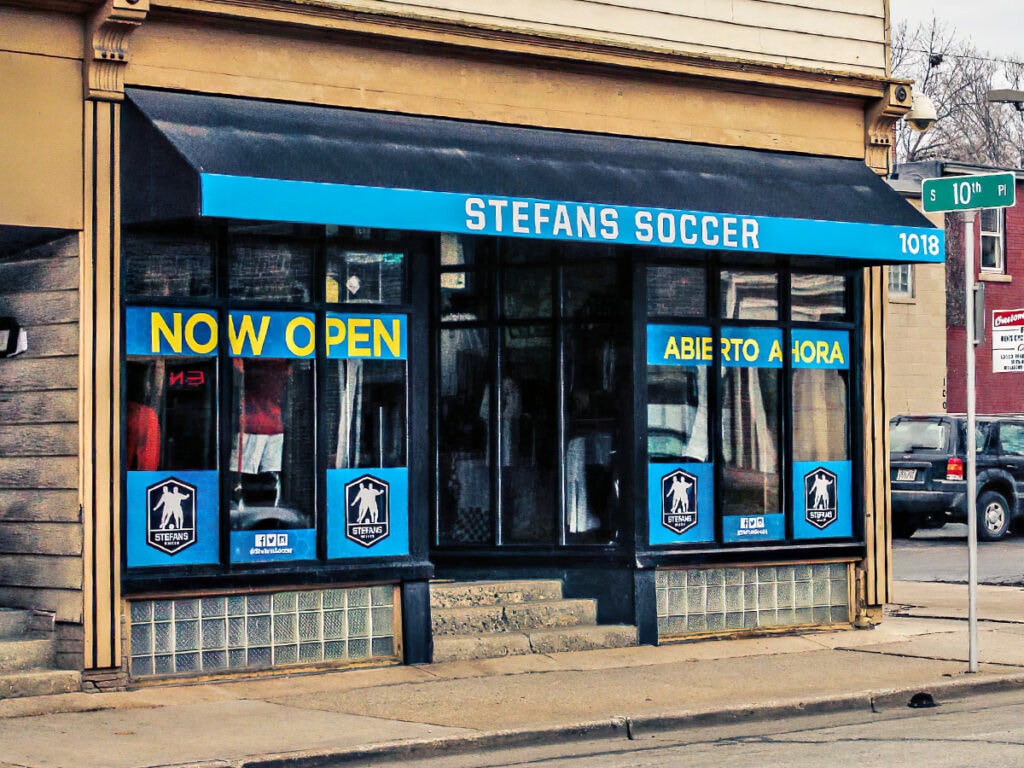 Stefans Soccer Milwaukee Storefront